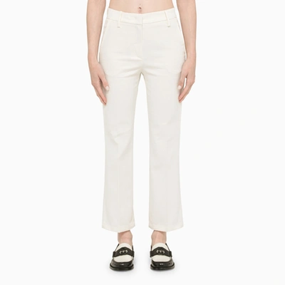 Shop Department 5 White Boot Cut Trousers