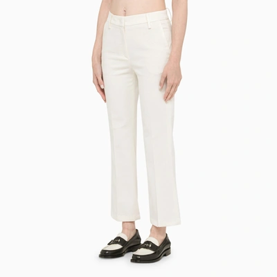 Shop Department 5 White Boot Cut Trousers