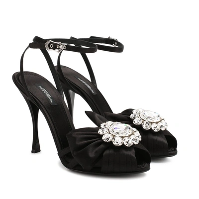 Shop Dolce & Gabbana Bette Crystal Sandals