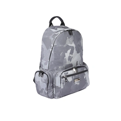 Shop Dolce & Gabbana Camouflage Backpack