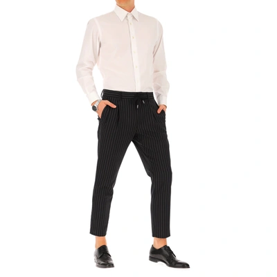 Shop Dolce & Gabbana Casual Wool Trousers