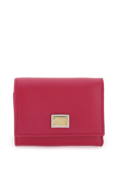 Shop Dolce & Gabbana French Flap Wallet
