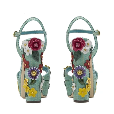 Shop Dolce & Gabbana Keira Platform Sandals