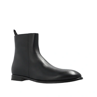Shop Dolce & Gabbana Leather Ankle Boots