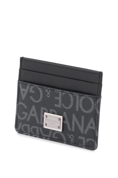 Shop Dolce & Gabbana Logo Plaque Cardholder