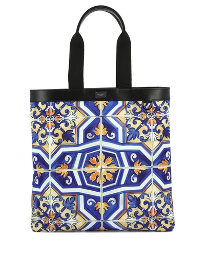 Shop Dolce & Gabbana Maiolica Shoulder Bag