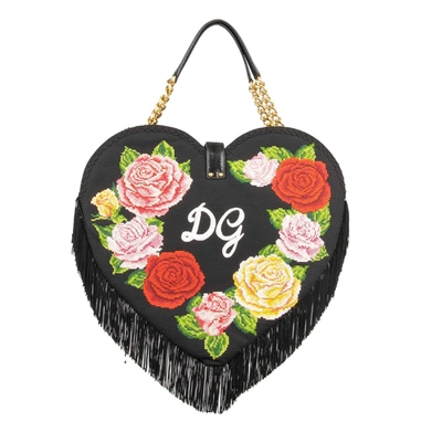 Shop Dolce & Gabbana My Heart Crochet Bag