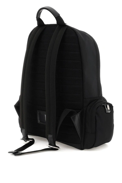Shop Dolce & Gabbana Nylon Backpack With Logo