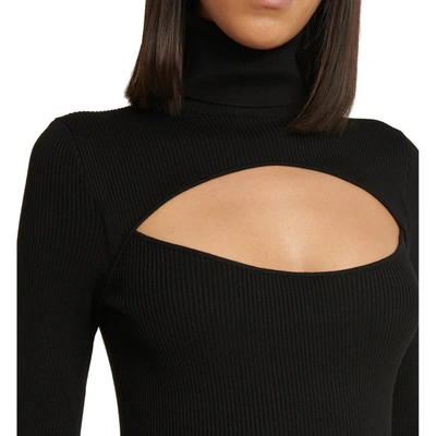 Shop Dolce & Gabbana Silk Ribbed Sweater