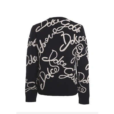 Shop Dolce & Gabbana Wool And C Mere Logo Sweater