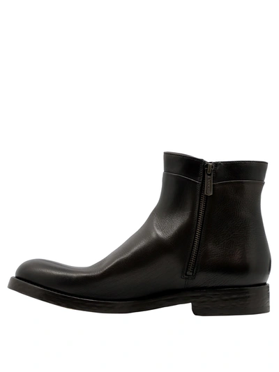 Shop Doucal's Ankle Boots With Side Zip