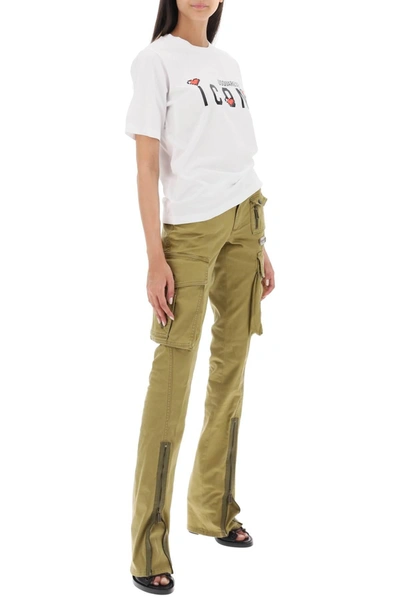 Shop Dsquared2 'flare Sexy Cargo' Pants