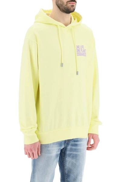 Shop Dsquared2 One Life One Planet Hoodie