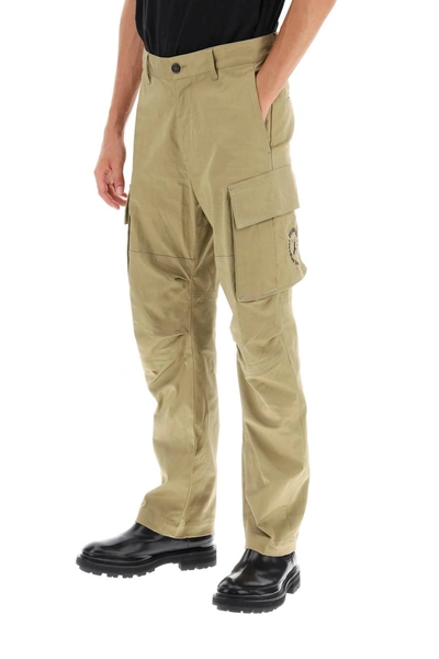 Shop Dsquared2 Regular Fit Cargo Pants