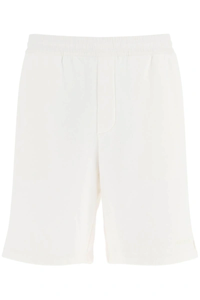 Shop Emporio Armani Jersey Bermuda Shorts