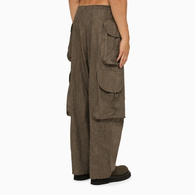 Shop Entire Studios Brunette Cotton Cargo Trousers