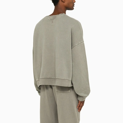 Shop Entire Studios Grey Sweatshirt In Organic Cotton