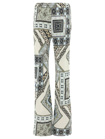 Shop Etro Jogging Trousers With Patchwork