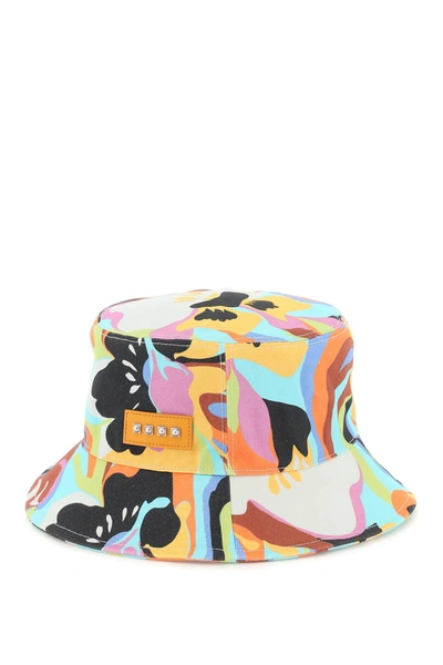 Shop Etro Parsley Wave Bucket Hat