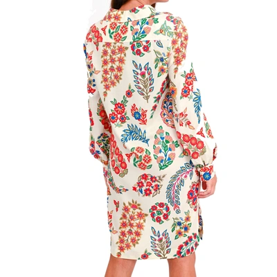 Shop Etro Wool And Silk Printed Dress