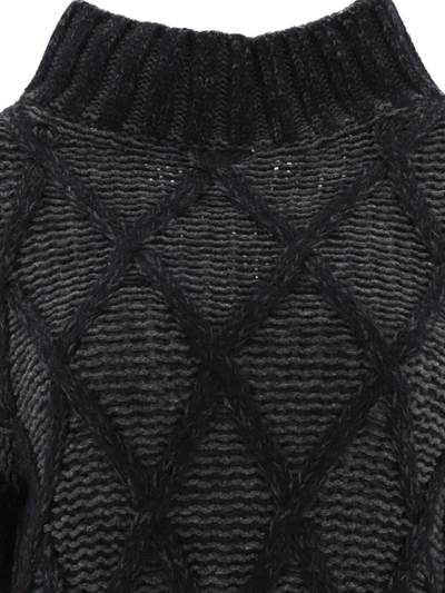 Shop Fabiana Filippi Diamond Sweater