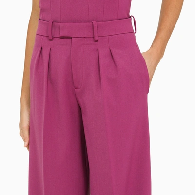 Shop Federica Tosi High Waisted Peony Trousers