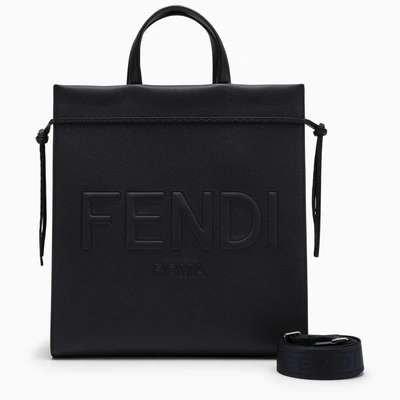 Shop Fendi Go To Shopper Medium Black Bag