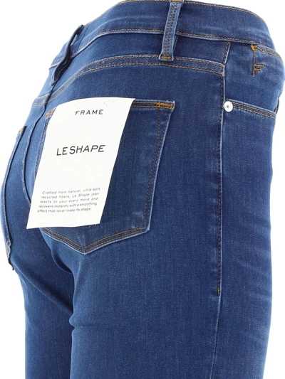 Shop Frame Le Shape High Straight Jeans