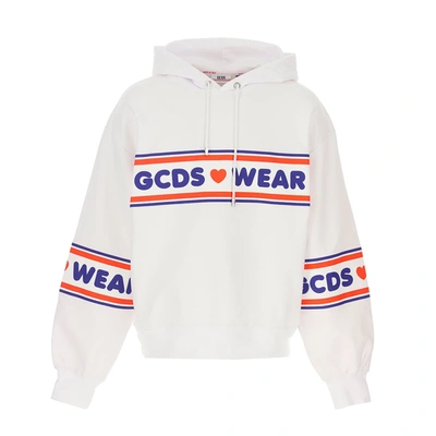 Shop Gcds Logo Hooded Sweatshirt