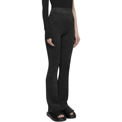 Shop Gcds Viscose And Lurex Pants