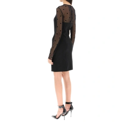 Shop Givenchy 4 G Plumetis Dress