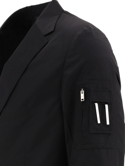 Shop Givenchy Blazer In Technical Fabric