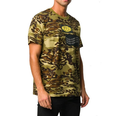 Shop Givenchy Camouflage Print T Shirt