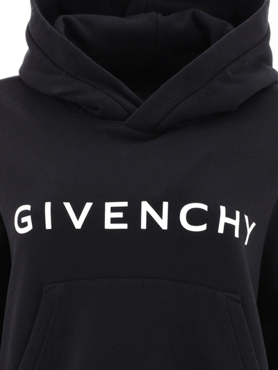 Shop Givenchy Cropped Hoodie