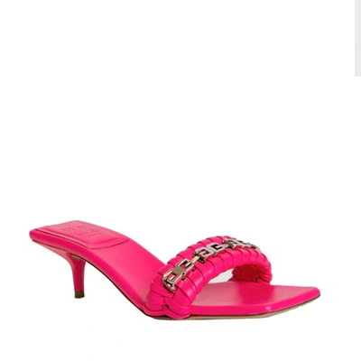 Shop Givenchy Leather Sandals