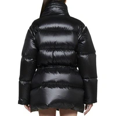 Shop Givenchy Hooded Quilted Coat