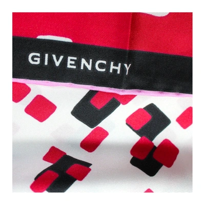 Shop Givenchy Square Twill Silk Scarf