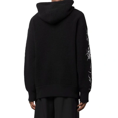 Shop Givenchy Wool Zipped Hoodie
