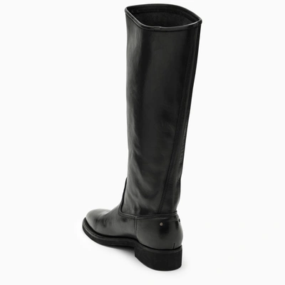 Shop Golden Goose Deluxe Brand Black Leather Boot