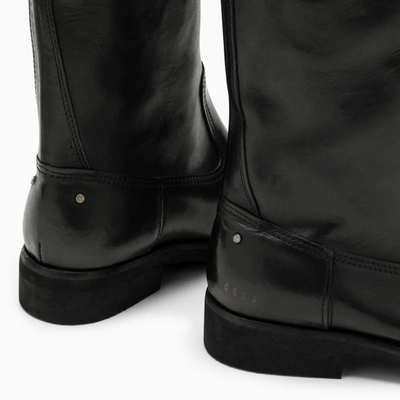 Shop Golden Goose Deluxe Brand Black Leather Boot