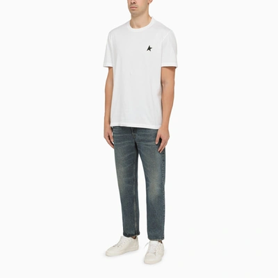 Shop Golden Goose Deluxe Brand White T Shirt Star Collection
