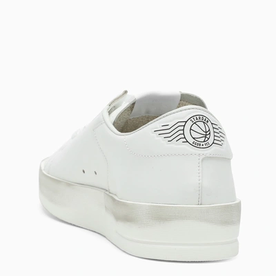 Shop Golden Goose Deluxe Brand White Stardan Sneakers