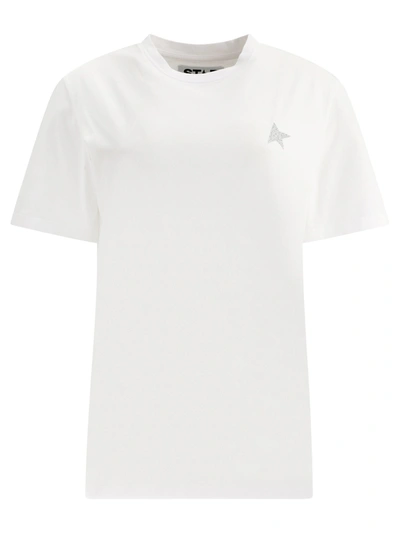 Shop Golden Goose Glittered Star T Shirt