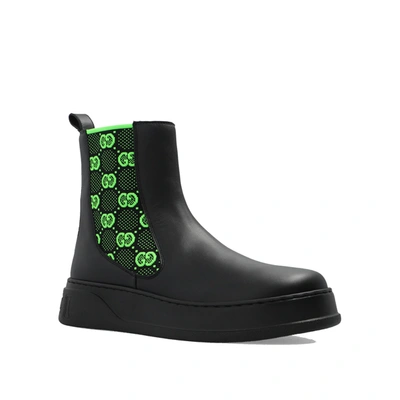 Shop Gucci Gg Leather Boots