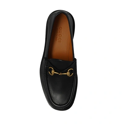 Shop Gucci Horsebit Loafers