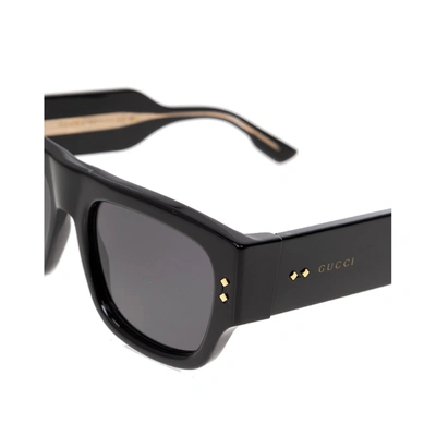 Shop Gucci Logo Sunglasses
