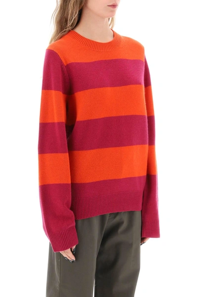 Shop Guest In Residence Striped Cashmere Sweater