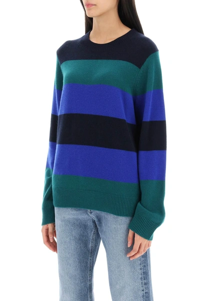 Shop Guest In Residence Striped Cashmere Sweater