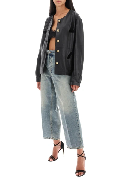 Shop Haikure 'betty' Cropped Jeans With Straight Leg