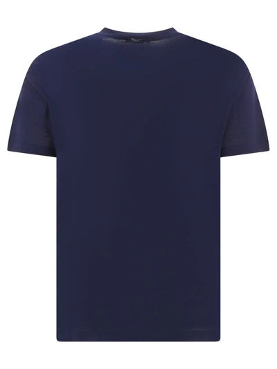 Shop Herno T Shirt In Crepe Jersey